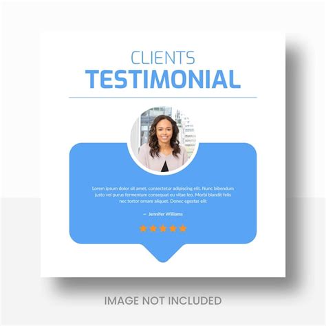 Premium Vector Clients Testimonial Or Customer Feedback Review Social