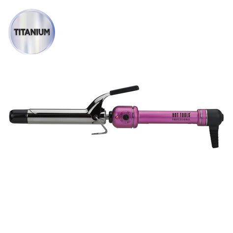 Hot Tools Professional Pink Titanium Curling Ironwand 1 Inch Pink 1 Inch Pack Of 1