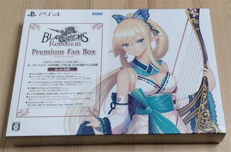 得価SALE PS4 BLADE ARCUS Rebellion from Shining Premium Fan Box PS4ソフト