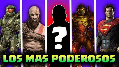 Los 5 PERSONAJES MAS PODEROSOS de los VIDEOJUEGOS Quién es el mejor