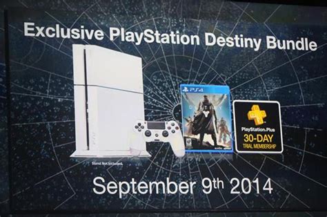 White Playstation 4 announced with Destiny bundle pack