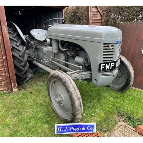 Ferguson Te20 Continental Tractor 1947 Runs Serial No 5657 Reg