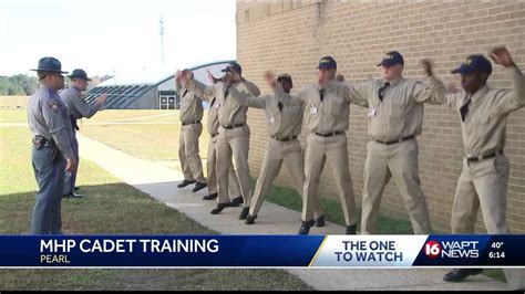 Training Underway For Mhps Newest Cadet Class