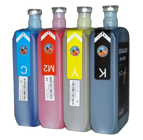 Galaxy Eco Solvent Ink Liter Cmyk Set Ecosolventstore