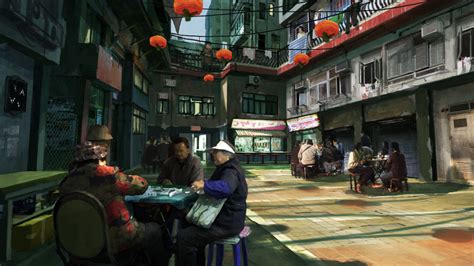 Stoos Art Blog More Sleeping Dogs Concept Art