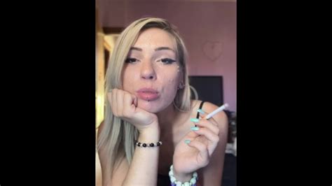 Sexy Blonde School Girl Smoke A Cigarette Pornhub