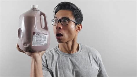 Mukbang Gallon Of Chocolate Milk Chug Challenge Epic Fail Youtube