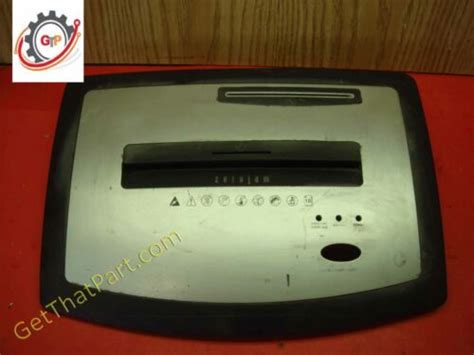 Officemax 10 Sheet Crosscut Paper Shredder Top C