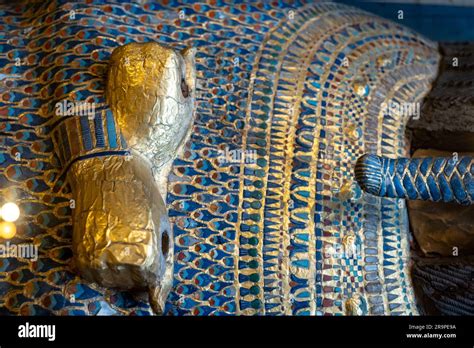 The Sarcophagus of a Mummy Stock Photo - Alamy