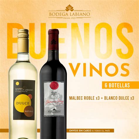 Bodega Labiano Surtido Buenos Vinos Caja X U