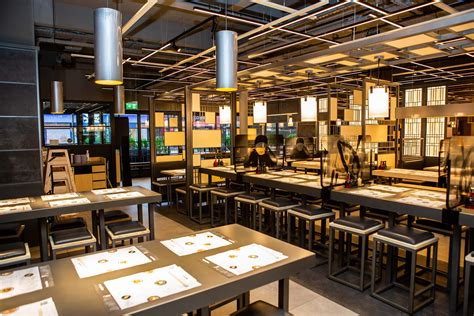 Foodies are reacting to the wagamama wembley interior redesign 25