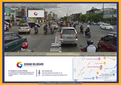 Harga Sewa Billboard Di Kota Depok Lokasi Strategis Gudang Billboard