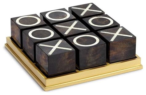 Tic-Tac-Toe Game Set - Contemporary - Home Decor - by Chelsea Gifts Online