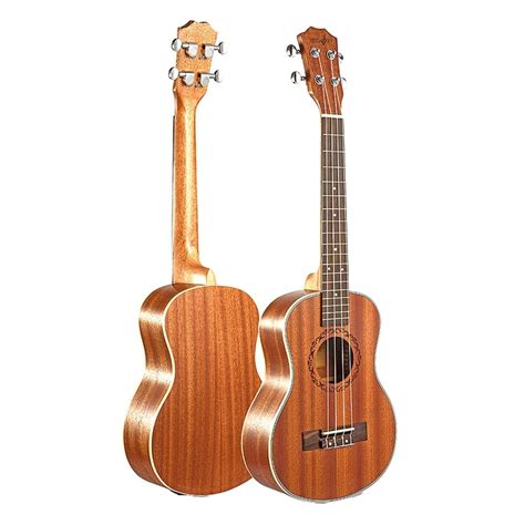 Ukelele El Ctrico Ac Stico Tenor Pulgadas Guitarra Cuerdas Ukelele