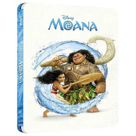 Disney S Moana Zavvi Exclusive K Ultra Hd Steelbook Includes Blu