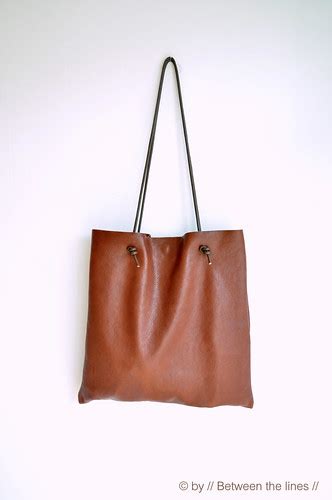 Simple Leather Bag Tutorial Tutorial Between The Lines Flickr