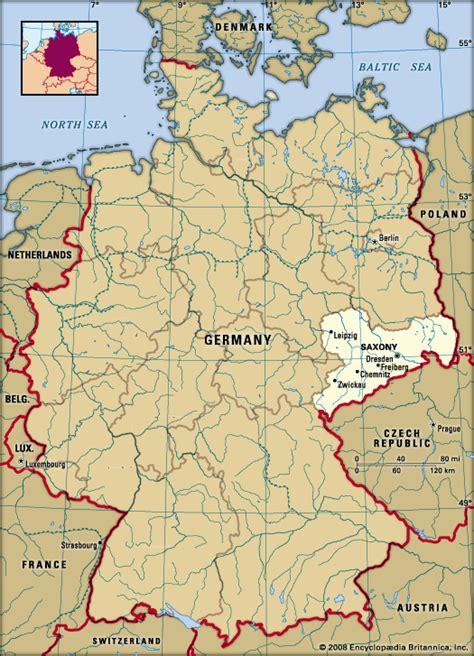 Saxony | History, Capital, Map, Population, & Facts | Britannica