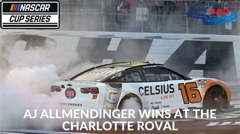 Aj Allmendinger Wins At The Charlotte Roval Youtube