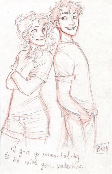 Annabeth Chase And Percy Jackson Burdge Bug