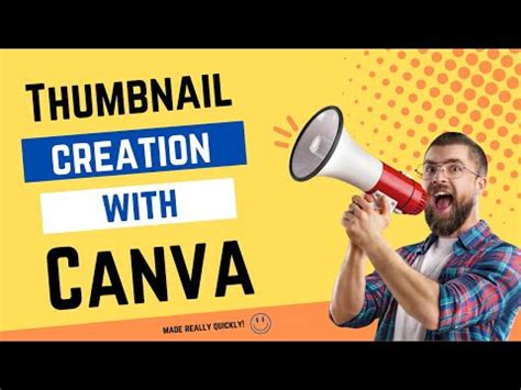 How to create a thumbnail with CANVA.