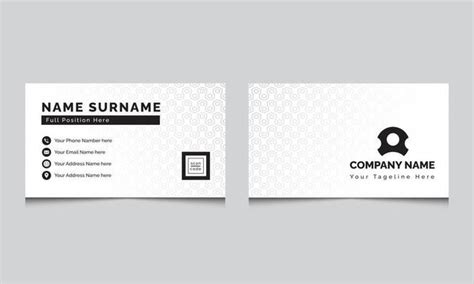 Minimalist Business Card Vector Art, Icons, and Graphics for Free Download