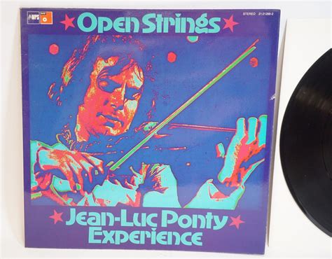 Jean Luc Ponty Open Strings MPS BASF 21 21288 2 Vintage Vinyl LP EBay