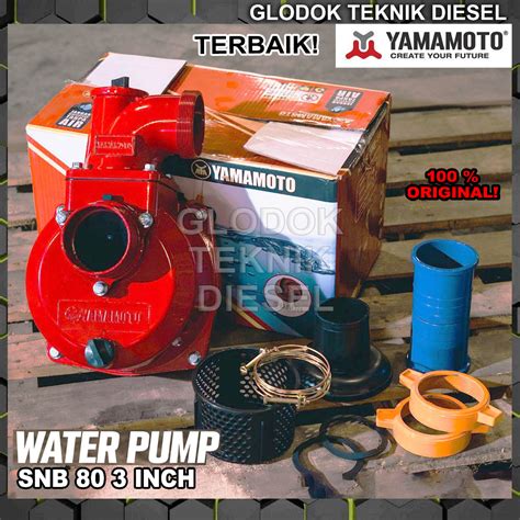 Jual Yamamoto Water Pump Body Mesin Pompa Air 3 Inch 80 MM SNB 80