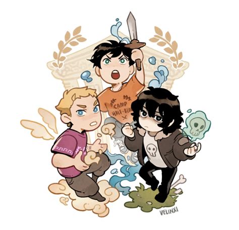 Percy Jackson The Big Three Sticker Etsy