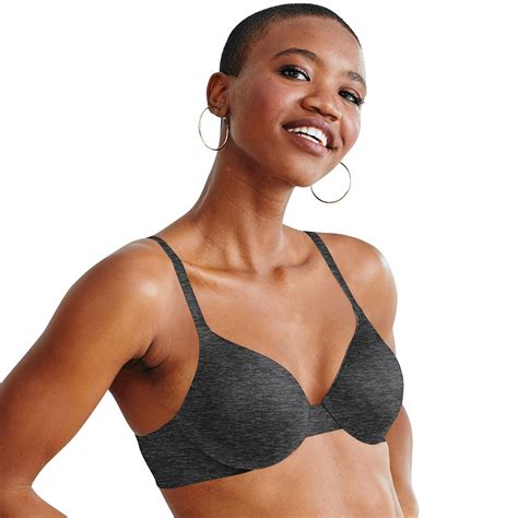 Dhhu02 Hanes Ultimate® Comfortblend® T Shirt Underwire Bra