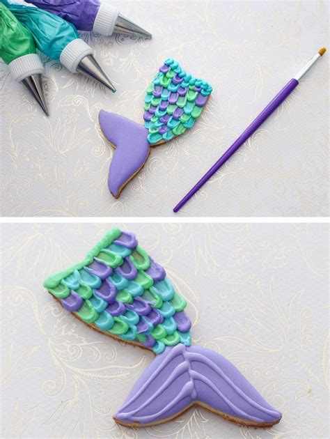 Decorated Mermaid Cookie Tutorial Artofit