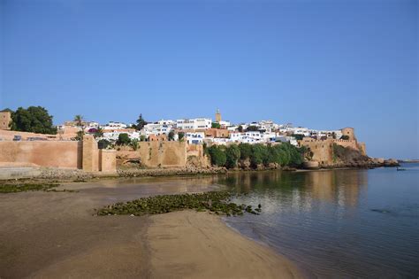 Vue D Ensemble De La Kasbah Des Ouda As Plages Mer Kasbah Des