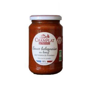 Sauce Bolognaise Boeuf Bio 340 G Champlat La Source Epicerie