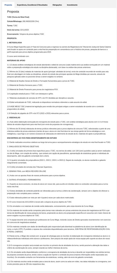 TJ SC Reta Final Juiz De Direito Do Estado De Santa Catarina