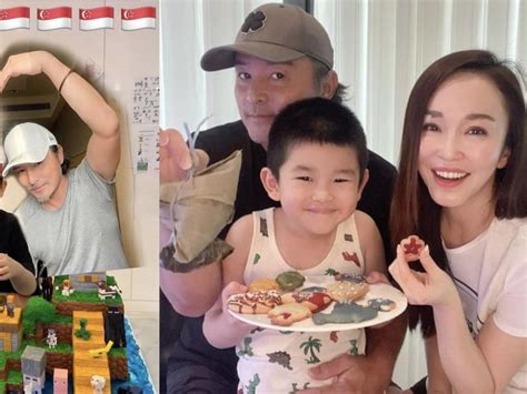 Fann Wong And Christopher Lees Son Zed Turned 7 On National Day But