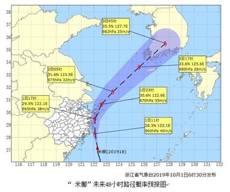 “米娜”将于今天下午到夜里登陆或擦过象山到舟山一带沿海北上 浙江新闻 浙江在线