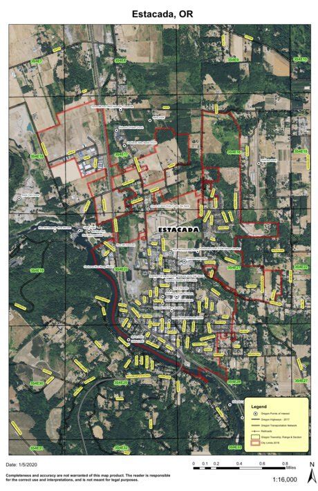 Estacada Oregon Map By Super See Services Avenza Maps