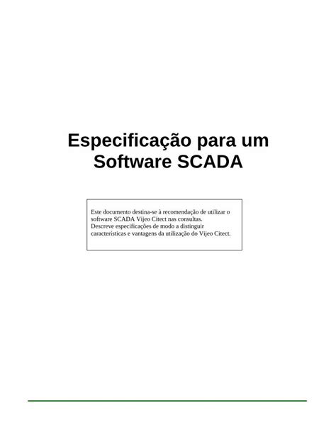 PDF Documento Especificação SCADA DOKUMEN TIPS