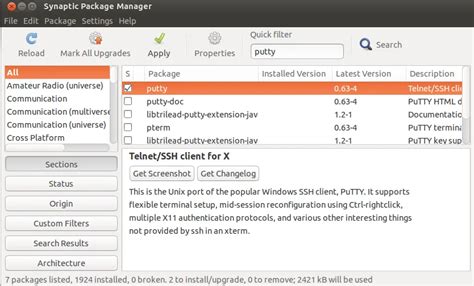 C Mo Instalar Y Usar Putty En Ubuntu Linux Redessy