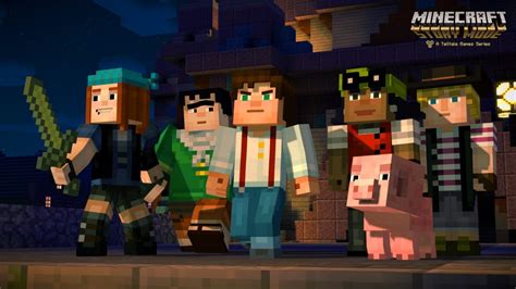 Minecraft Gets Story Mode Themed Skin Pack