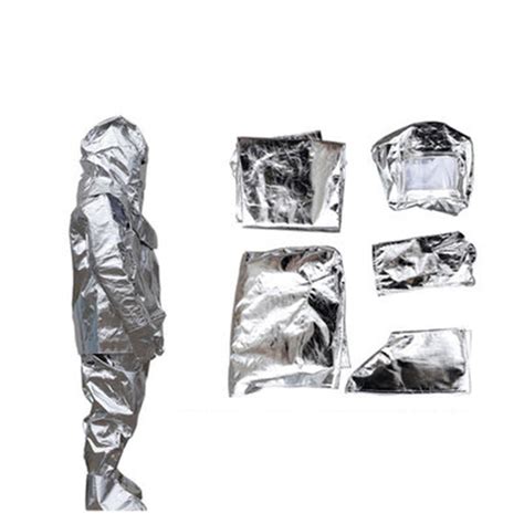 Thermal Radiation 5001000 Degree Heat Resistant Aluminized Suit Firep