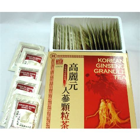 Korean Ginseng Extract Granule Tea 3g X 100bags Anti Stress Health