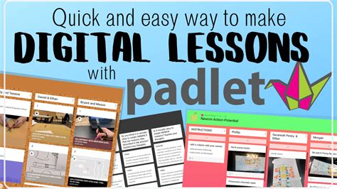 Simple Easy Way To Teach Digital Lessons Using Padlet Teach Every Day