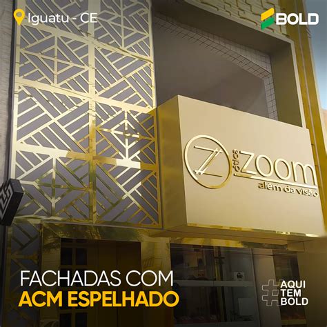 ACM ESPELHADO Em Fachadas Bold