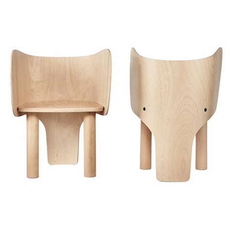 EO Wooden Elephant Chair — Design Life Kids