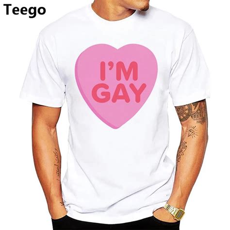 Gay Im Gay T Shirt Male Cute Funny T Shirt New Summer Style Fashion