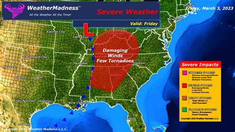 Weather Madness Updated A Massive Severe Weather Event May Hit The South Weathermadness All