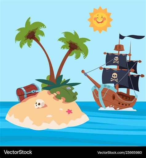 Pirates On Pirate Ship Clip Art Pirates On Pirate Ship Image