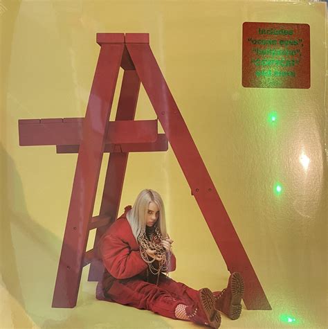 Billie Eilish Dont Smile At Me Opaque Red Vinyl Madamezuzus