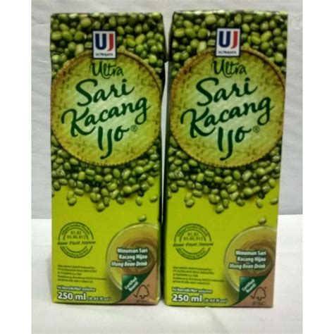 Jual Aneka Snack Ultra Sari Kacang Hijau Ml Susu Kotak Sari