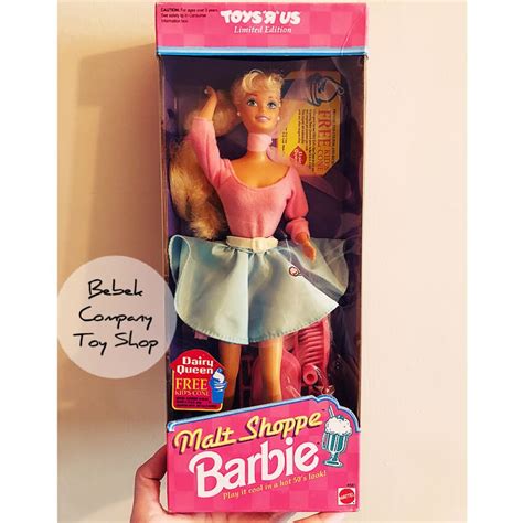 Mattel 1992 Malt Shoppe Barbie 絕版 古董 芭比娃娃 全新未拆 芭比 興趣及遊戲 玩具與遊戲在旋轉拍賣